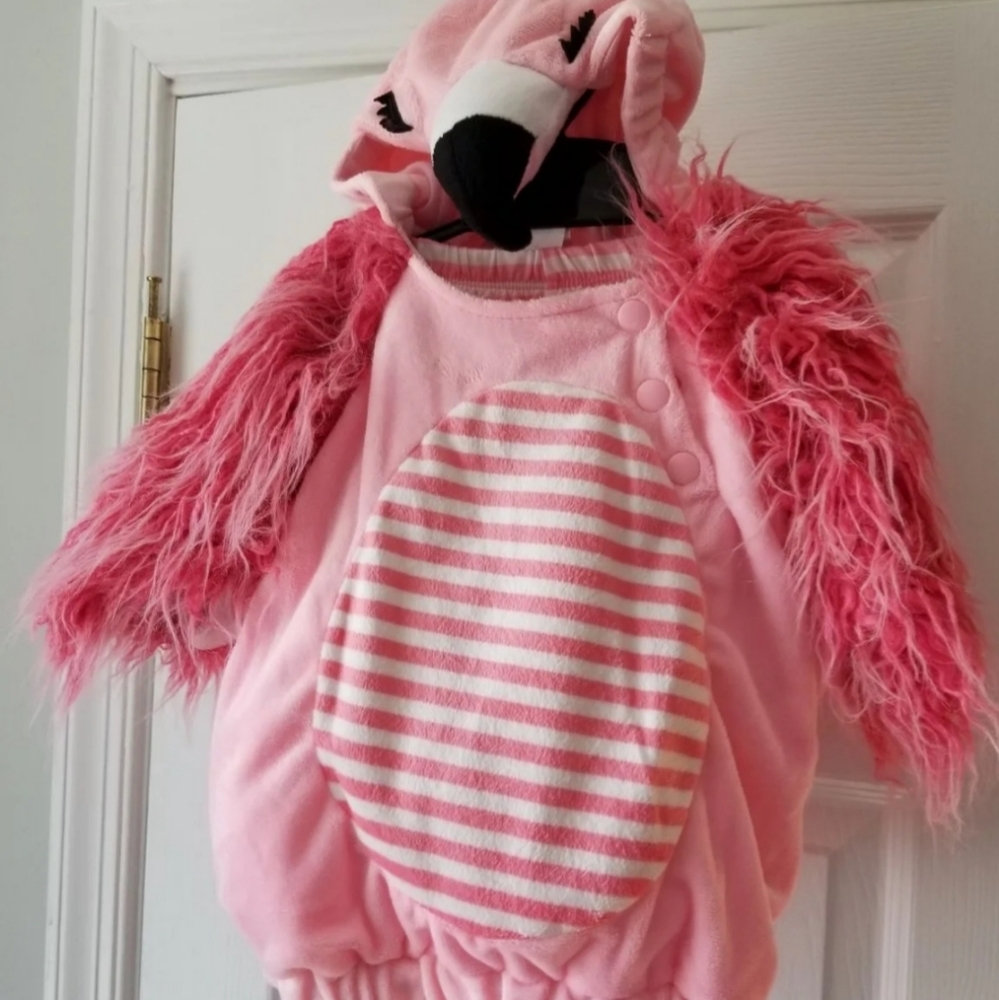 0-6 Months Baby Halloween Costume Flamingo